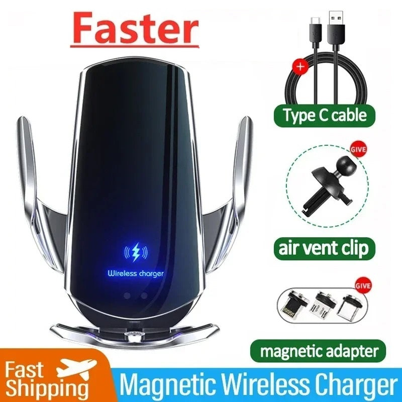 SIMPLEARS 15W Magnetic Wireless Car Charger